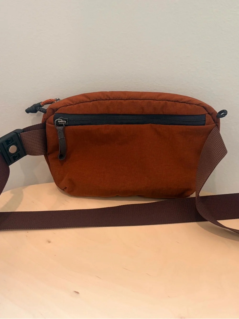 Bellroy Lite Belt Bag Clay Orange Grey Crossbody Fanny Pack 1.8L Lightweight - Picture 2 of 10